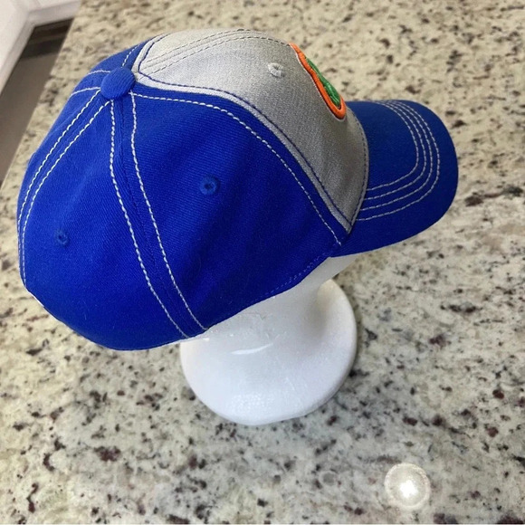 Top World UF Florida Gators Fitted Hat Embroidered Logo The Rookie Blue Orange - Picture 5 of 8